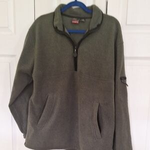 Prospiric Olive Green Fleece Pullover